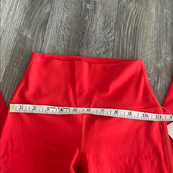 Lululemon Red Performance Leggings New with tag - Picture 4 of 8
